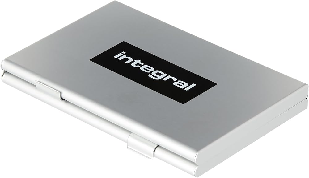 Integral 64GB SDXC U3 UHS-I 2-pack with 6-slot Metal Case 100MB/s