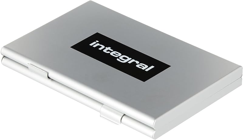 Integral 64GB SDXC U3 UHS-I 2-pack with 6-slot Metal Case 100MB/s