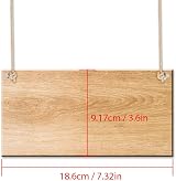 EDSG Personalised Wooden Garden Sign Plaque Outdoor Welcome Custom Text view 2