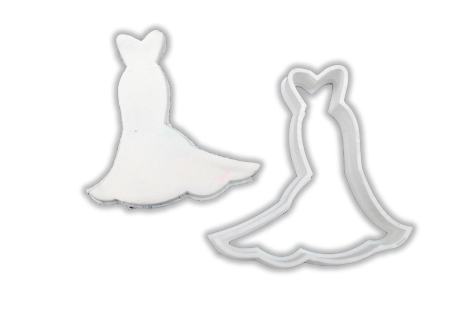 Fancy Wedding Dress Cookie Cutter LARGE 4 Inches 22228890980 eBay