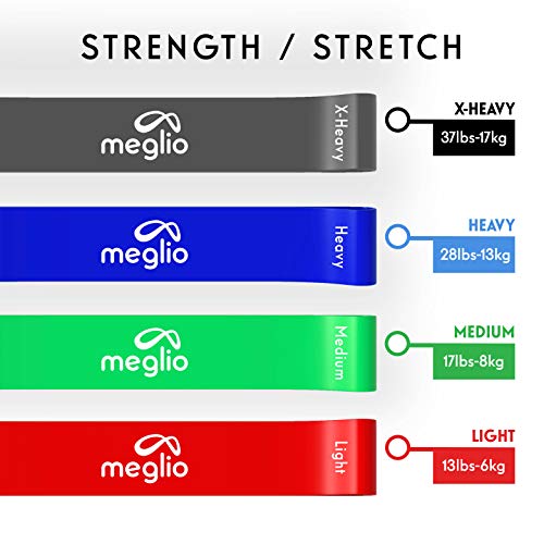 Meglio-Latex-Free-Resistance-Bands-Loops-Premium-Fitness-Exercise-Bands-for-Fitness-Workouts-Rehabilitation-Yoga-Pilates-and-Strength-Training-Includes-Exercise-Guide-Set-of-Four-Mix