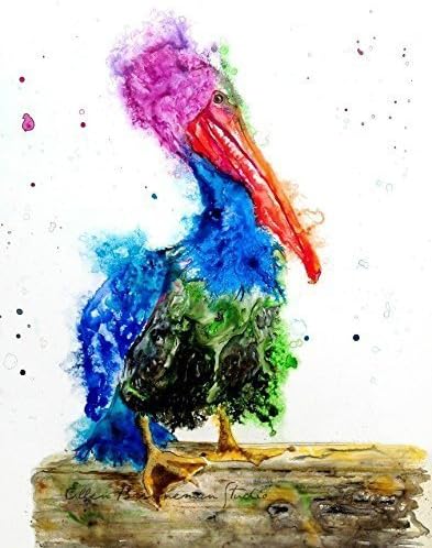 Spirit of Pelican hand-signed fine art print by Ellen Brenneman