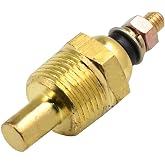 Engine Water Temperature Gauge Sender Compatible with Volvo Penta Mercruiser Sierra OMC Engine, Water Temperature Sensor Compatible with Volvo 3853787 Mercruiser 806490T Sierra 18-5897 3/8-18 NPT
