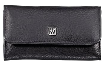 ZWILLING Classic Inox Etui Maniküre Pediküre Nagel-Set 3-tlg. Rindleder Nagelschere Pinzette Nagelfeile schwarz 97434-004-0