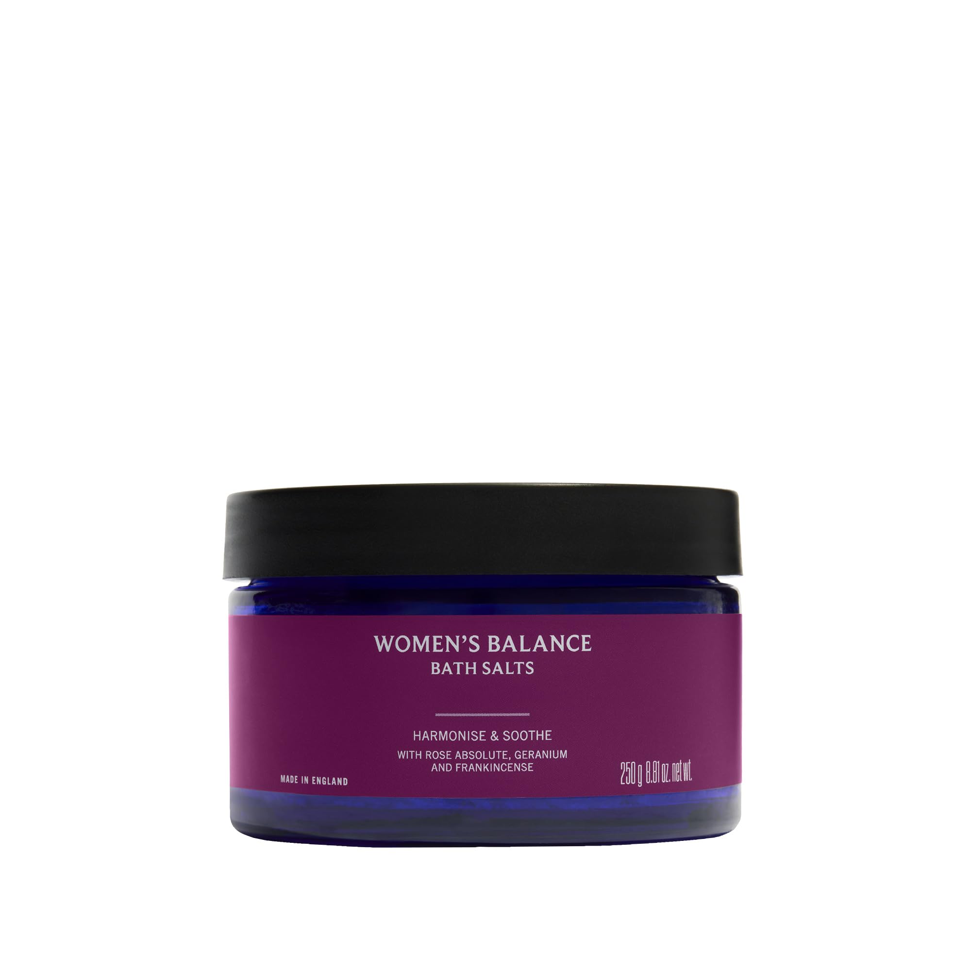 Neal's Yard Remedies Womens Balance Bath Salts, Salt Crystals with Essential Oil Blend for Women, Vegan & Cruelty-Free, 250g