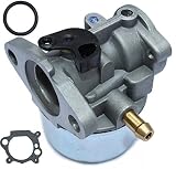 LotFancy 799868 Carburetor for Briggs and Stratton 498170 497586 497314 698444 498254 497347 Models with Gasket and O-Ring, 4-7 hp Engines with No Choke, 50-657