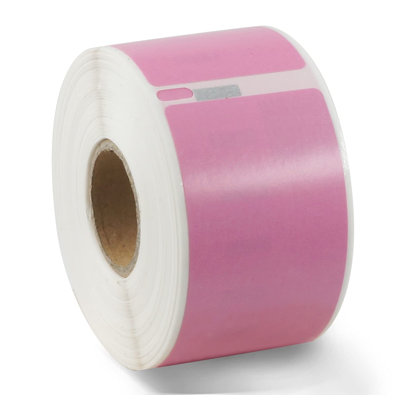 BETCKEY - 1 Roll Pink Large Address Labels Compatible with DYMO 99012(S0722400), 36mm x 89mm, 260 Colored Labels Compatible with DYMO LabelWriter 450, 4XL, NOT Fit 550 or 5XL