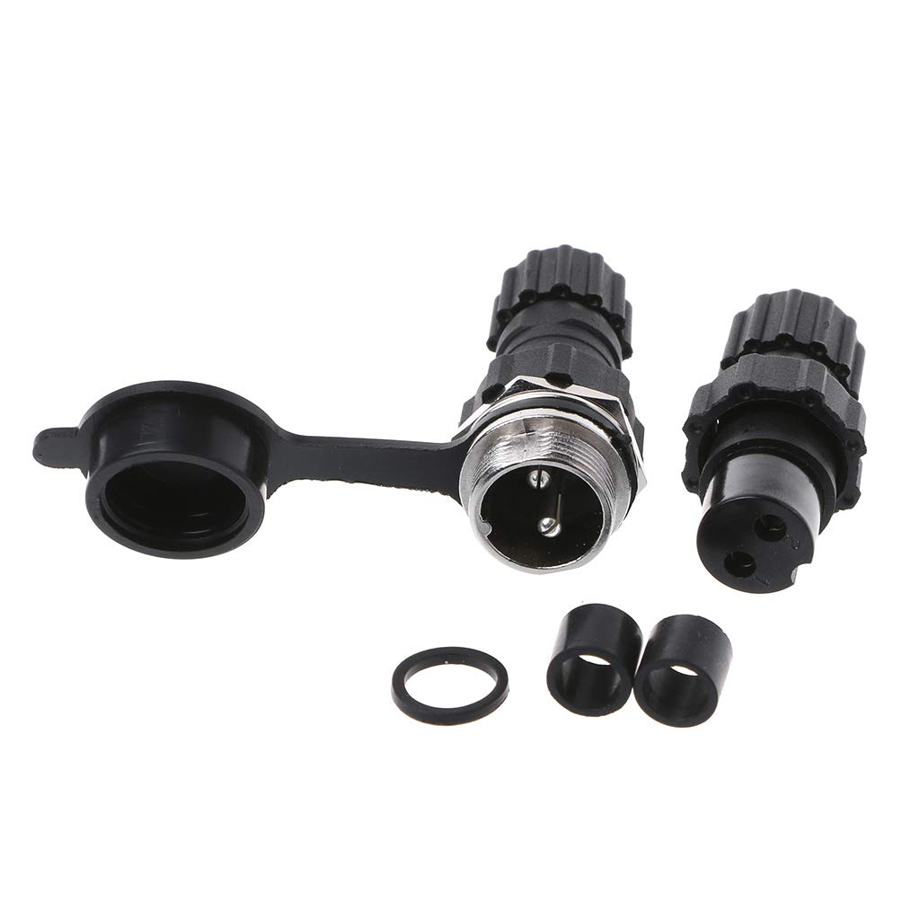 YoungerY (1 set GX16 docking waterproof aviation plug and socket sensor encoder - 2PIN