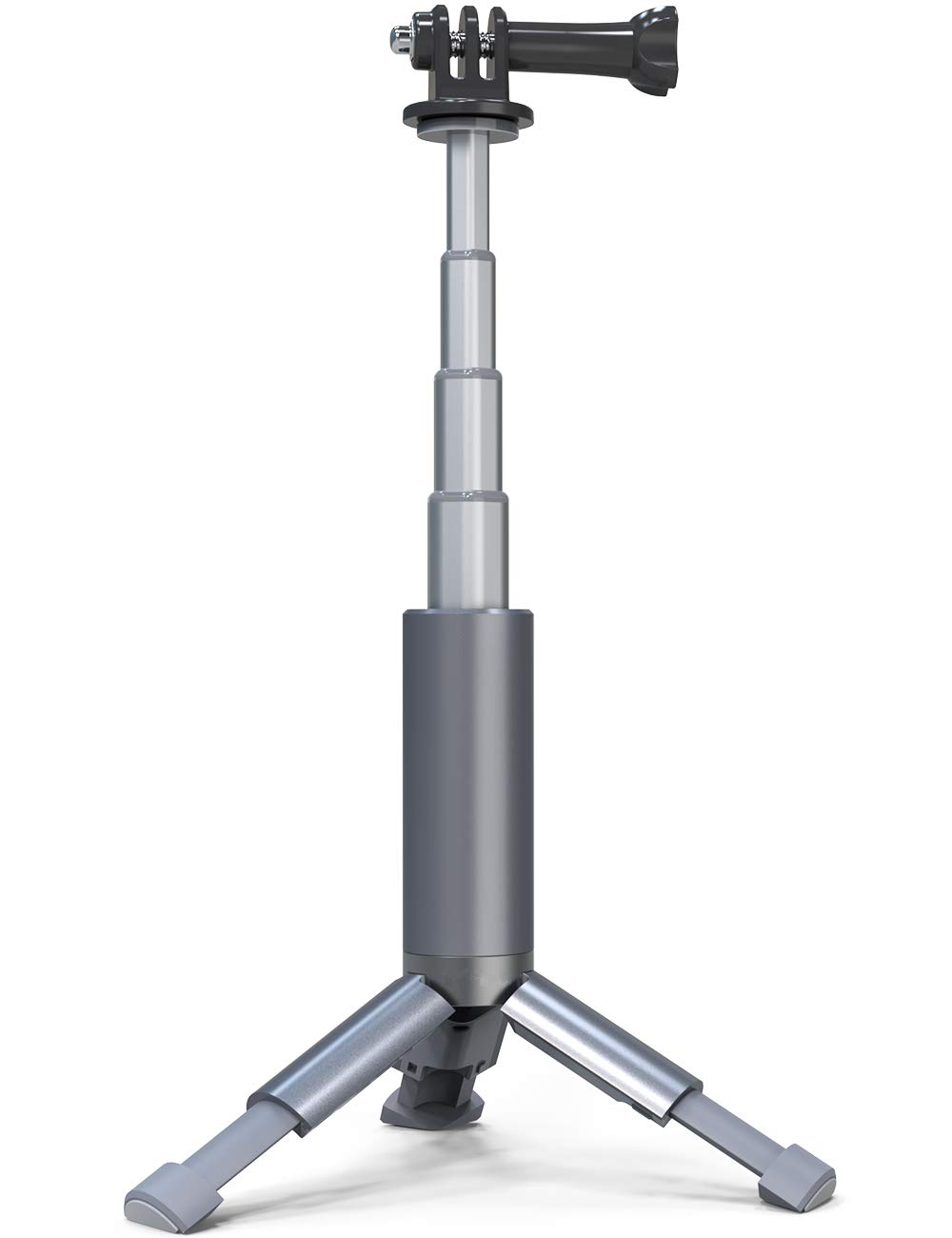 Hensych for CYNOVA Portable Retractable Mini Adapter for Osmo Action Moving Camera Smartphone Holder