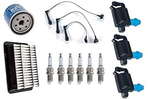 MAC AUTO PARTS Platinum Spark Plug Ignition Wires Coils Oil Air Filter Replacement Part For Lexus GS300 98-05