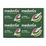 Medimix Herbal Handmade Ayurvedic Classic 18 Herb Soap for Healthy and Clear Skin Pack of 4 (4 x 125 g)	