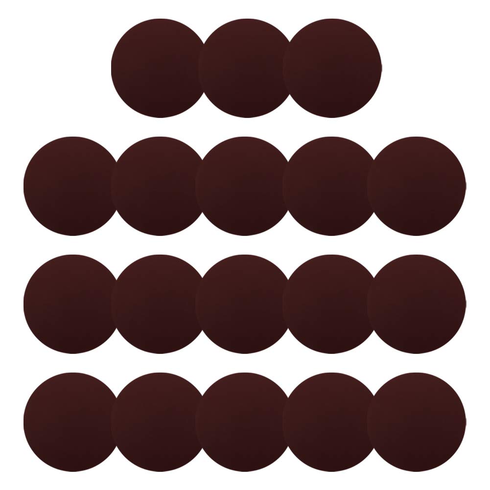 Utoolmart 10" Hook and Loop Sanding Discs 80/100/120/180/240/400 Grit Aluminum Oxide Sandpaper for Random Orbit Sander Dry Polishing 18pcs