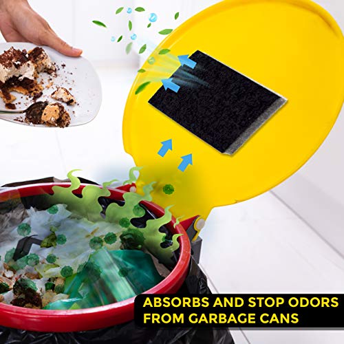 Trash Can, Diaper Pail, Garbage Bin Deodorizer Works with iTouchless