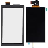 Replacement LCD Screen Display and Digitizer for Lite, for Lite Gamepad Screen Replacement LCD Display Panel Repair Parts (Black)