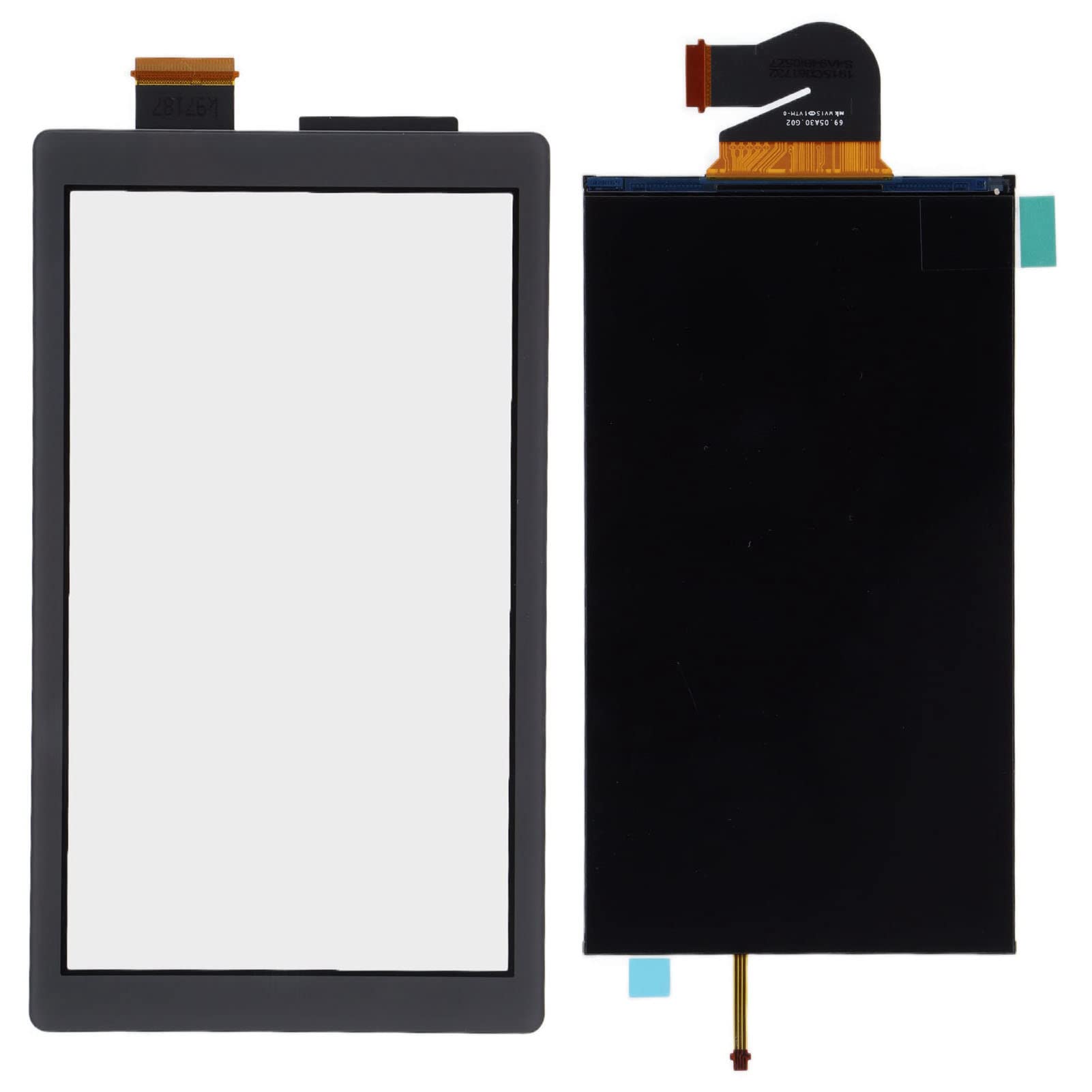 Replacement LCD Screen Display and Digitizer for Lite, for Lite Gamepad Screen Replacement LCD Display Panel Repair Parts (Black)