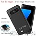 Idealforce Samsung Galaxy S7 Edge Battery Case,5200mAh External Power Bank Cover Portable Charger Protective Charging Case for Samsung Galaxy S7 Edge (Black)