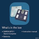 Omron BF511 Full Body Composition Monitor 8 Sensors 150 kg Capacity view 6