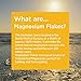 Westlab Pure Magnesium Flakes (2 x 2.2lb resealable bags, 4.4lb) Natural. Absorbs better than Epsom Salt. Transdermal Magnesium for Aching Muscles, Insomnia