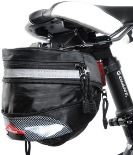 Waterproof Tail Packet Extended Bicycle Saddle Cushion Bag Kit.