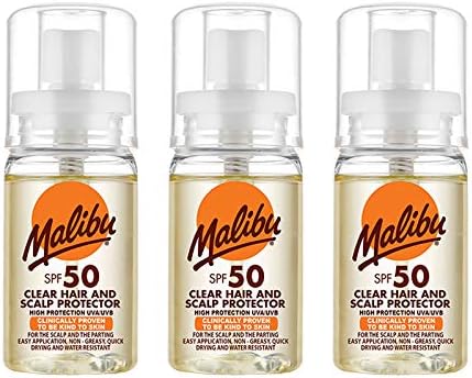 Malibu Scalp Protector SPF 50 50ml High Protection UVA UVB Sunscreen Spray