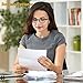 Reading Glasses 3 Pair Stylish Quality Readers Spring Hinge Glasses for Reading for Men and Women +1.75