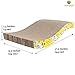 SunGrow Rabbit, Ferret & Cat Scratcher Board, Prevent Electric Shock from Wire Chew, Stop Carpet, Wood & Shoe Chewing, No Scratch Furniture, Alternative to Spray, Safe to Chew