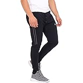 SCR 30/33/36 Jogger Sweatpants for Men - Mens Tall Sweatpants - Joggers for Men with Zipper Pockets