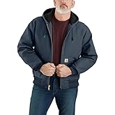 Carhartt Men's J140 Loose Fit Firm Duck Insulated Flannel-Lined Active Jac