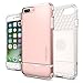 Spigen Flip Armor iPhone 8 Plus/iPhone 7 Plus Case with Durable Protection and Hidden Card Storage for Apple iPhone 7 Plus (2017) / iPhone 7 Plus (2016) - Rose Gold