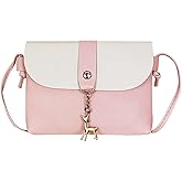 AegatarLue Small Crossbody Bags for Women, PU Womens Small Crossbody Purse with Pendant, Mini Cross Body Bag for Women