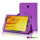 ASUS MeMO Pad 7 Case - ACcase ASUS MeMO Pad 7 ME176CX Protective Case - Standing premium PU Leather Cover Case for ASUS MeMO Pad 7 ME176CX with Auto Wake Sleep Feature (not fit model ME170CX) - Purple