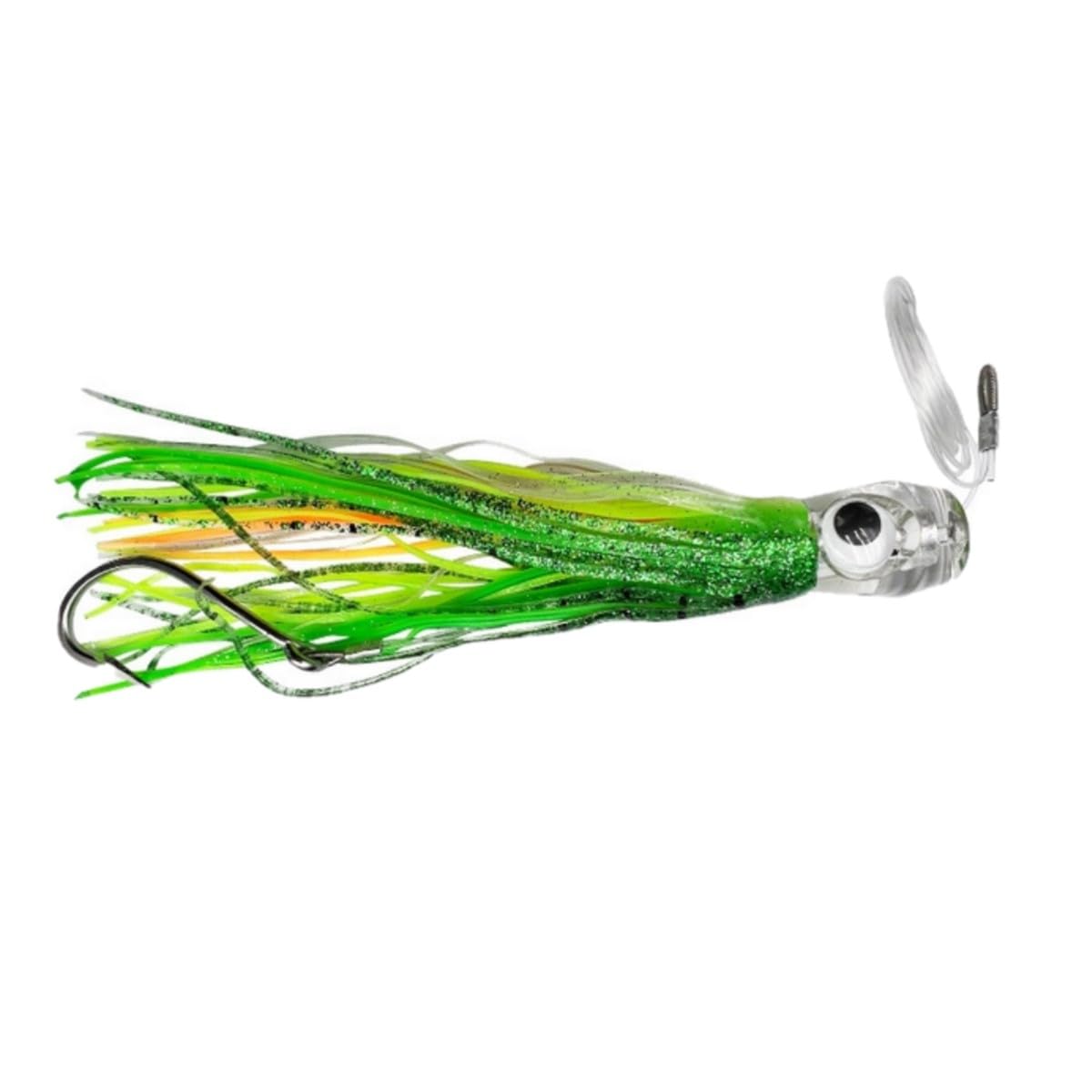 HOUSON 16cm Trolling Lure Octopus Lure for Mahi Marlin Tuna Dolphin Wahoo Shark Deep Sea Fishing Lures Rigged with Leader Hook Squid Skirts 4#