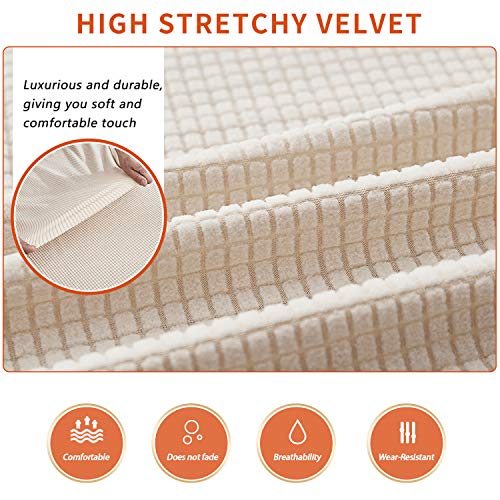 VTIMMIX Stretch Saucer Chair Slipcover,Moon Chair Cover Jacquard