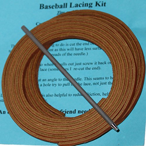 baseball glove lacing needle