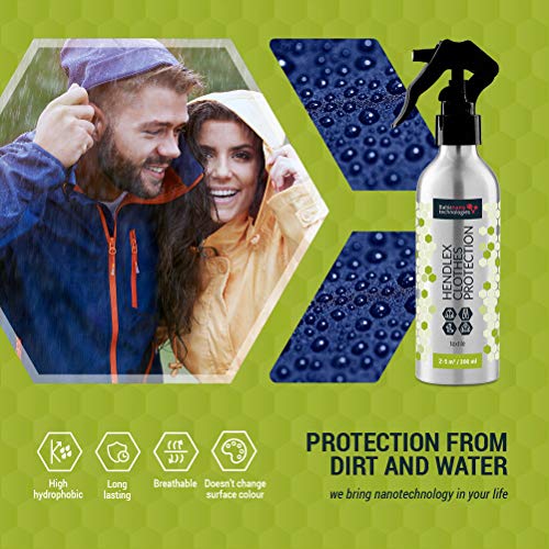 Hendlex Waterproofing Spray for Textile and Fabric Clothes Protector 200ml / 6.7oz