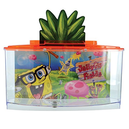 Penn Plax Spongebob Betta Goldfish Fish Tank