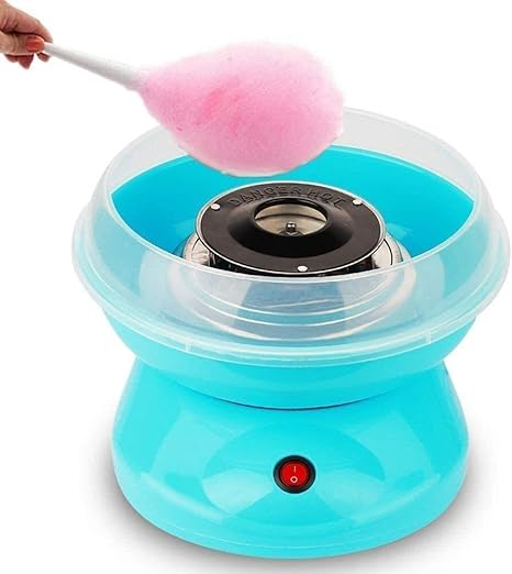 Amazon Co Jp わたあめ機 家庭用 誕生日パーティーやお祝いのためのお菓子綿菓子機械メーカーシュガーフロスメーカー手作りマシュマロマシン Lyxfcy Color Blue ホーム キッチン