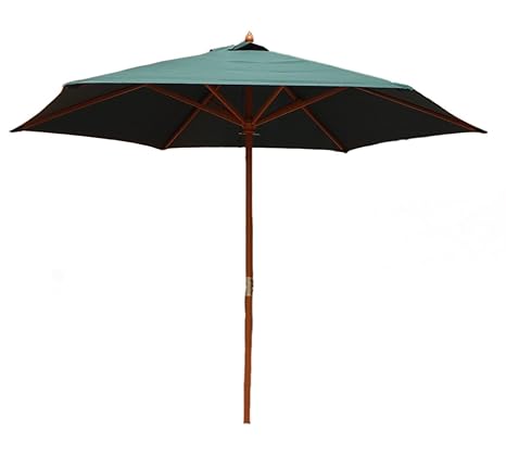 Bentley Garden 2 4m Large Wooden Garden Patio Parasol Umbrella