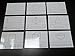 23 laminated Preschool Shapes 4x5 Tracing Cards.