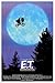 classic STEVEN SPEILBERG movie poster ET riding bike across the MOON 24X36