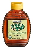 Honey Tree Organic Rainforest Honey, 16-Ounce Plastic Flat