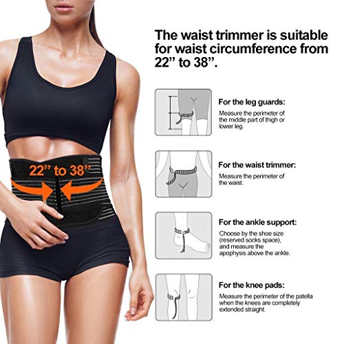 ENKEEO Back Braces Lumbar Lower Belt Support, Relief for Back Pain Support Breathable Brace for men, Dual Adjustable Sciatica Scoliosis Straps for Back Pain & Stress