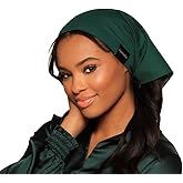 Hairbrella Satin-Lined Bandana, Waterproof Rain Scarf, Headband, Satin Scarf