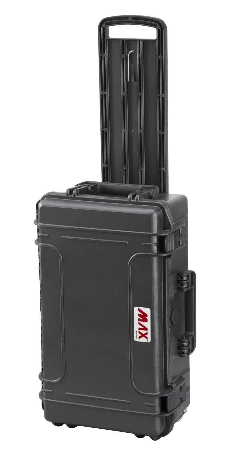 Max MAX520STR IP67 Rated Waterproof Durable Watertight Equipment Photography with Hard Carry Plastic Case and Flight Case Tool Box