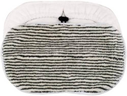 2 Pack Deluxe Zebra Microfiber Replacement Steam Mop Pad fits Bissell Shark Lite
