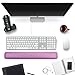 Wrist Rests,Keyboard Wrist Rest Pad,Pink PU Leather Palm Support Wrist Pad Wrist Cushion for Laptops/Notebooks/MacBooks//PC/Computer