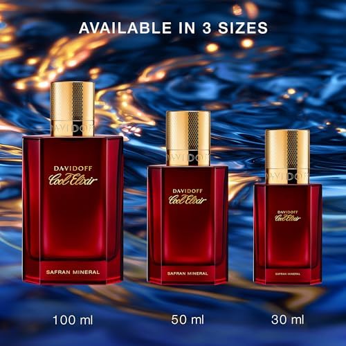 Cool Elixir Safran Mineral Eau de Parfum für Herren, 50ml