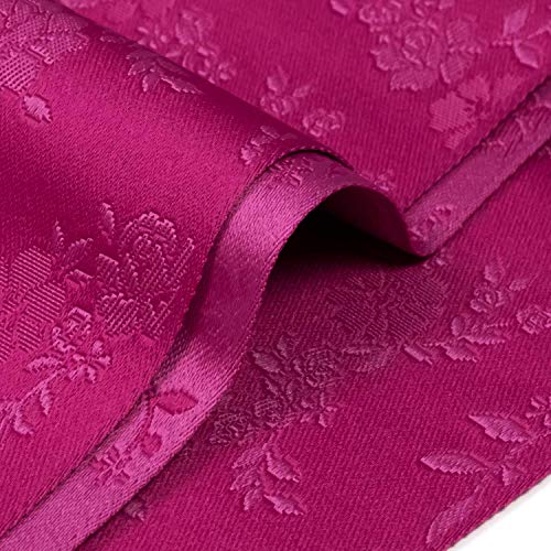 KYOETSU Women's Patterned Obi Belt for Japanese Yukata Kimono (Cherry)