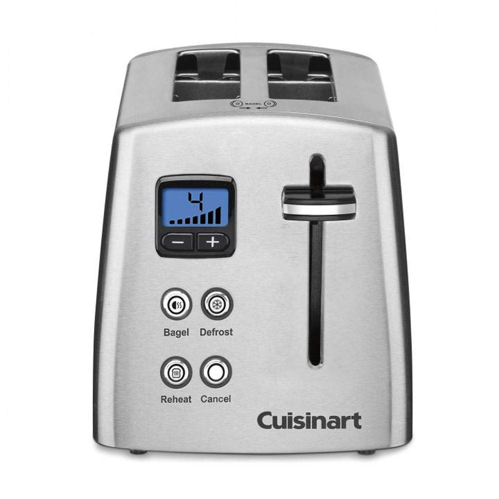 Cuisinart CPT-415P1 Countdown Metal Toaster, 2-Slice, Brushed Stainless