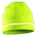 OccuNomix Mens Reflective Beanie Skull-caps, Yellow, Knitted Cap US